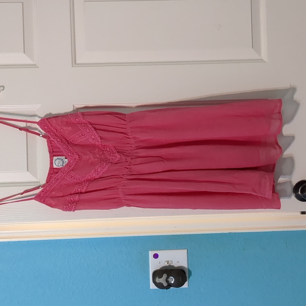 medium pink dress